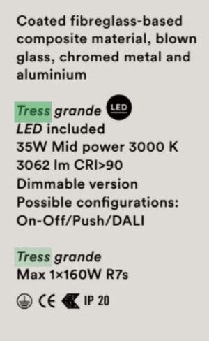 Product technical description details