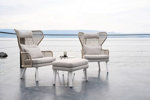 Emma footrest / pouf