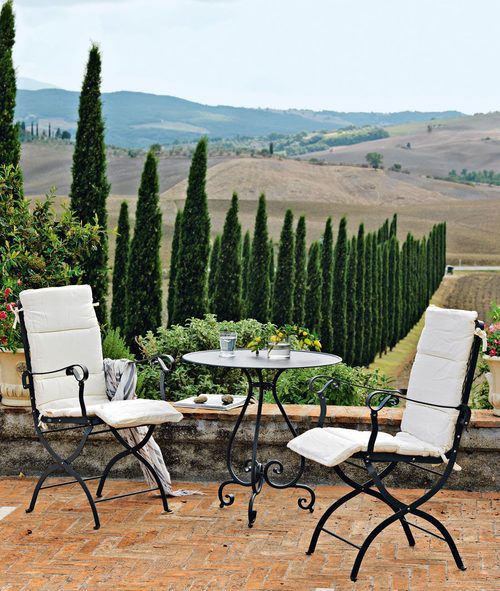 Aurora folding small armchair