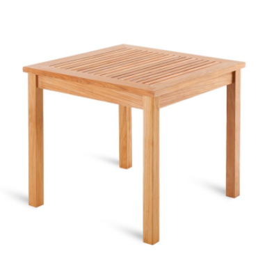 Chelsea square table in teak