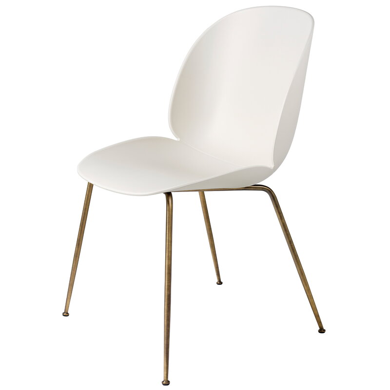 Beetle Dining Chair - Un-Upholstered, Conic base