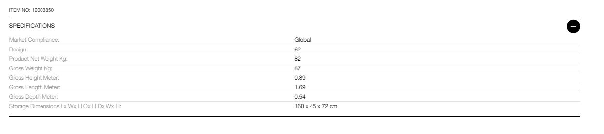 Product technical description details