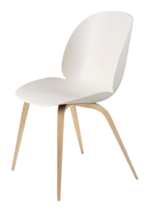 Beetle Dining Chair - Un-Upholstered, Wood base