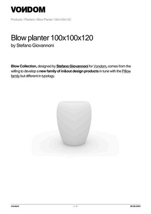 Product technical description details