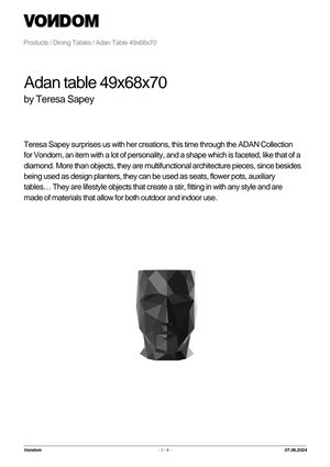 Product technical description details
