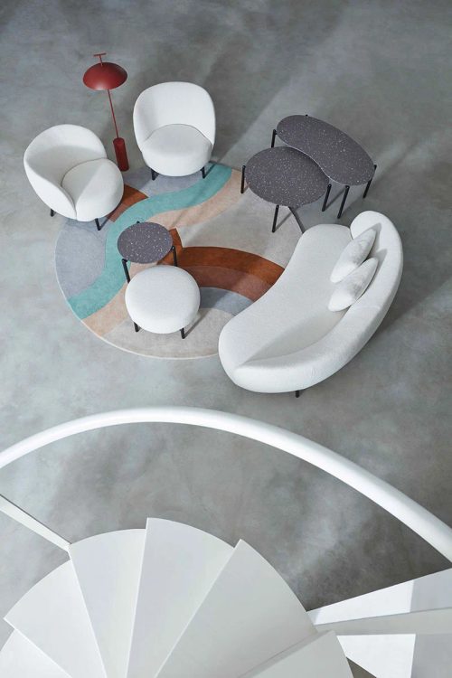 Lunam Pouf Curly