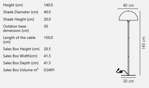 Product technical description details