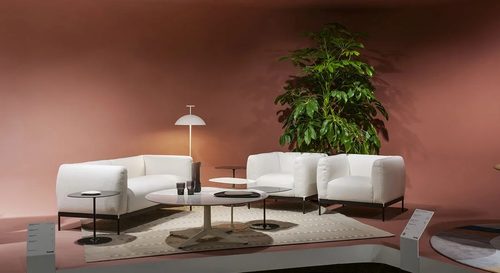 Asia armchair (bouclè)