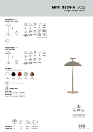 Product technical description details