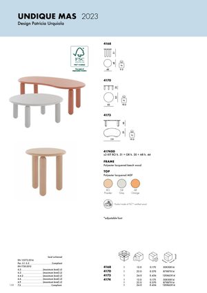 Product technical description details