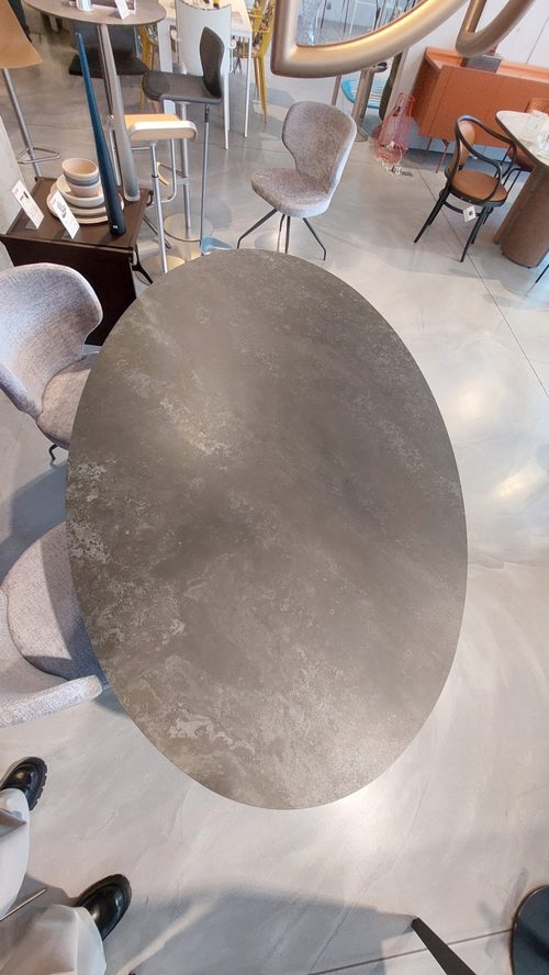 Glossy Oval Aged Bronze Offer