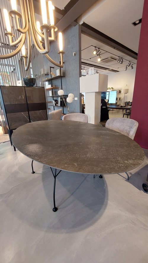 Glossy Oval Aged Bronze Offer