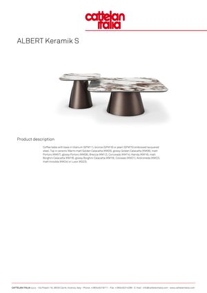 Product technical description details