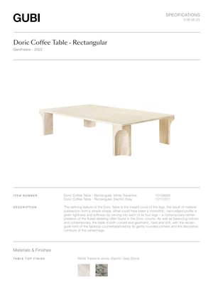 Product technical description details