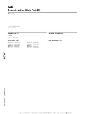 Product technical description details