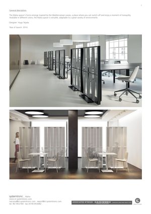 Product technical description details