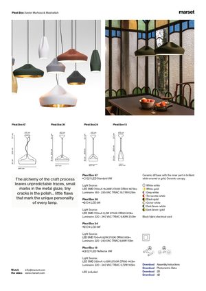 Product technical description details