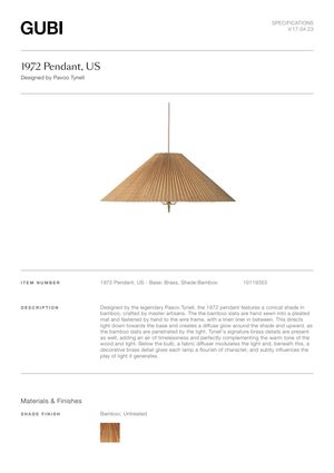 Product technical description details