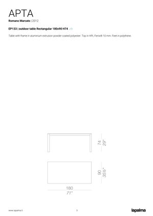 Product technical description details