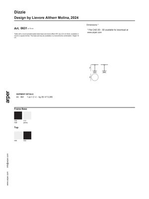 Product technical description details