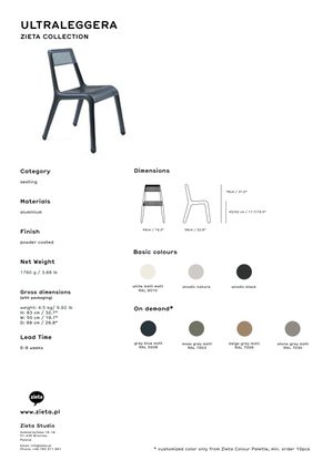 Product technical description details
