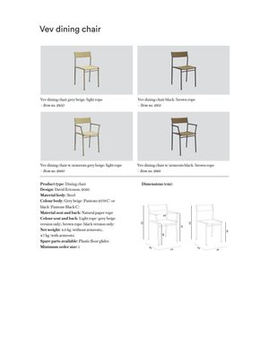 Product technical description details
