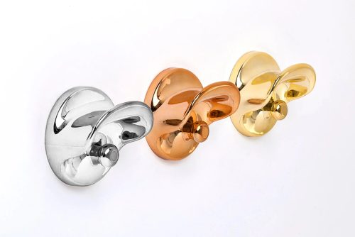 Wall clothes hook (2 pieces) METAL